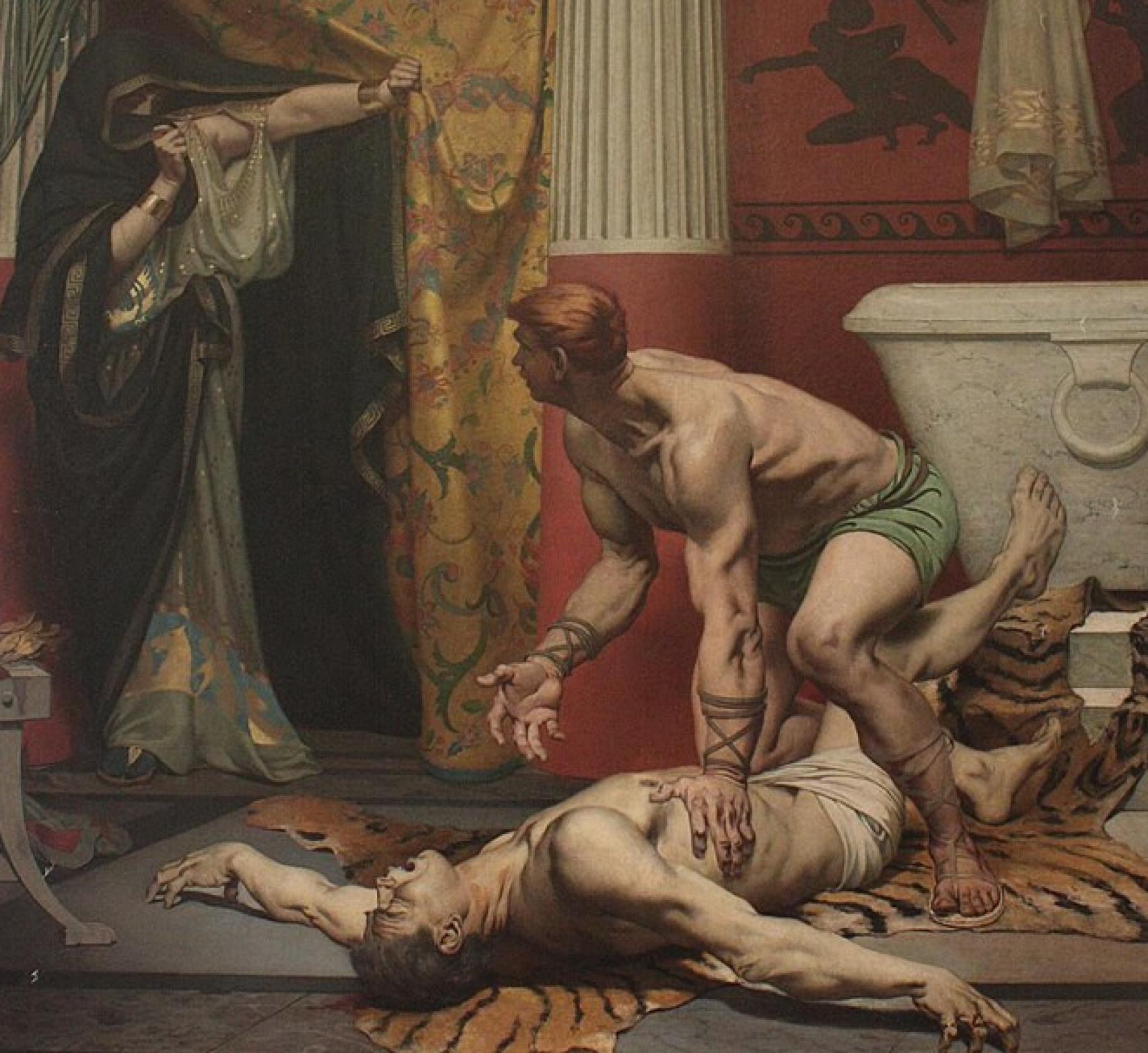 'Muerte de Cómodo' 1879