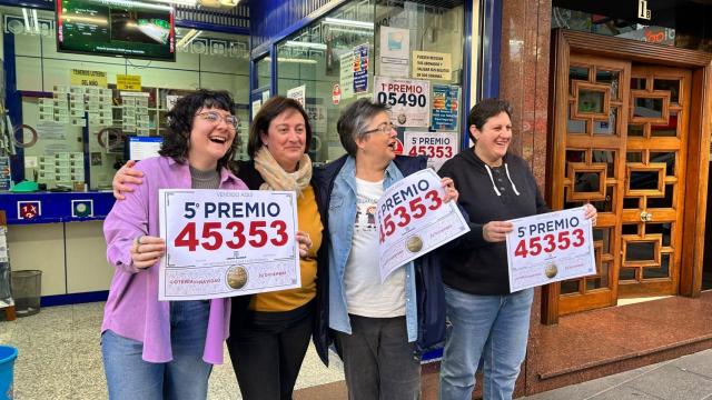 Un quinto premio de la Lotería de Navidad.