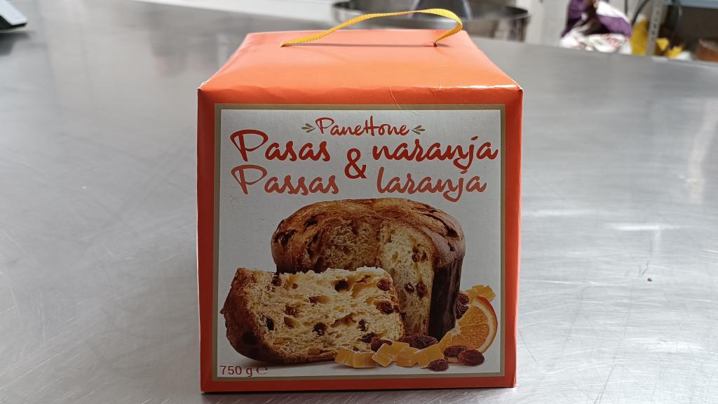 El 'panettone' de Hacendado, la marca blanca de Mercadona.