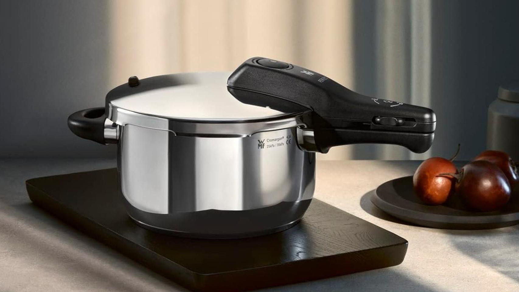 Cocina en menos tiempo con esta olla rápida que tiene un descuento de 21% ¡solo en Amazon!