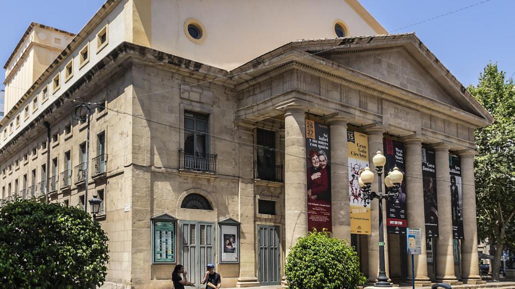 El Teatro Principal de Alicante, en una imagen de archivo.