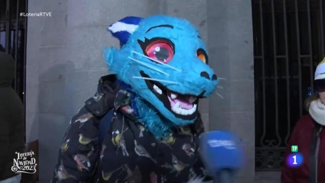 Cobertura de La 1 de TVE de la Lotería de Navidad.
