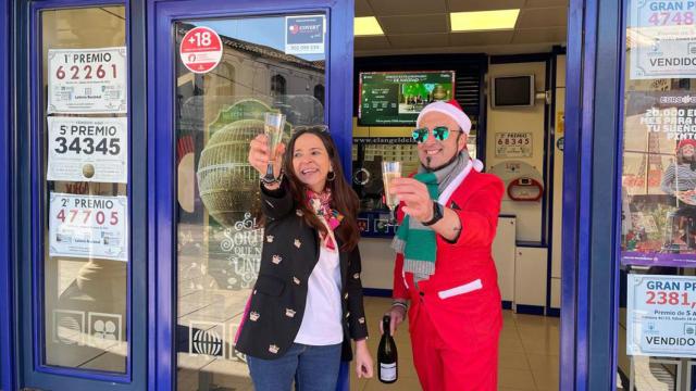 Carmen Santiago, la lotera que repartido estos 3,8 millones de euros en Peñaranda de Bracamonte