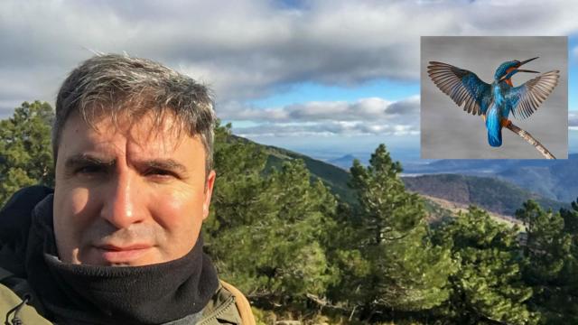 El salmantino José García Vicente fotografía aves: un arte en pleno vuelo