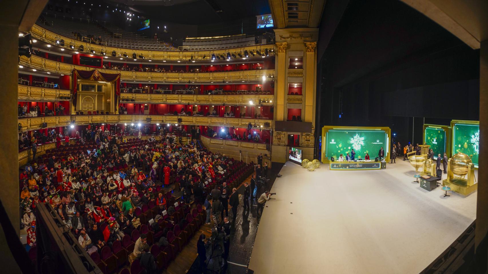 Imagen del sorteo de la Lotería de Navidad