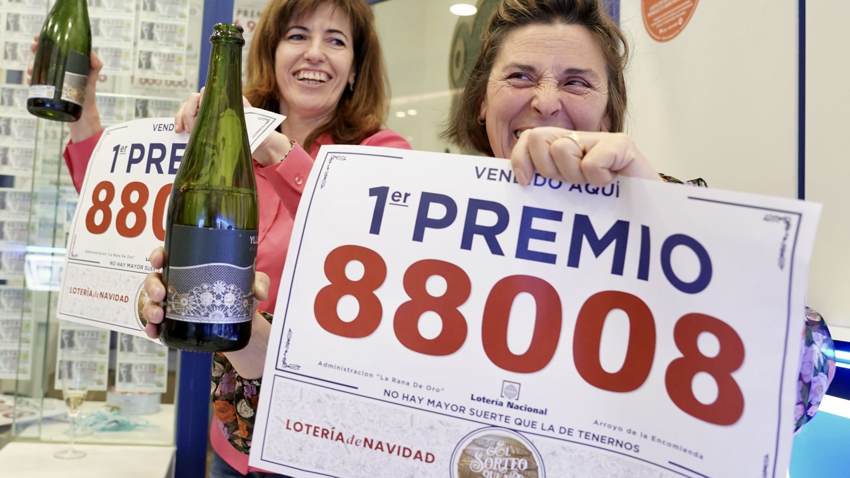 Las loteras de la administración de Río Shopping