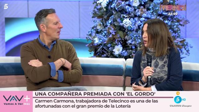 Joaquín Prat y Carmen Carmona en 'Vamos a ver'.