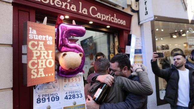 'La Caprichosa' de Toledo ha vendido décimos de cuatro quintos premios.