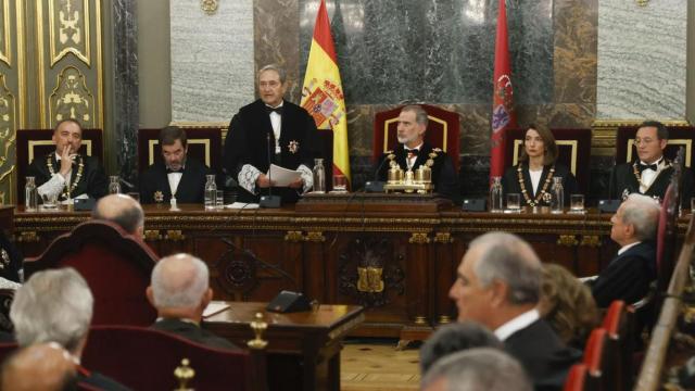Apertura del año judicial 2023-2024 en el Tribunal Supremo, presidida por el Rey./