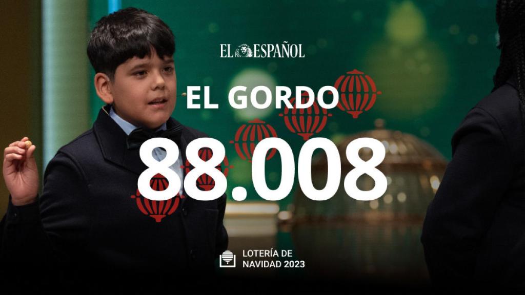 Este es el número del premio gordo de la Lotería de Navidad 2023