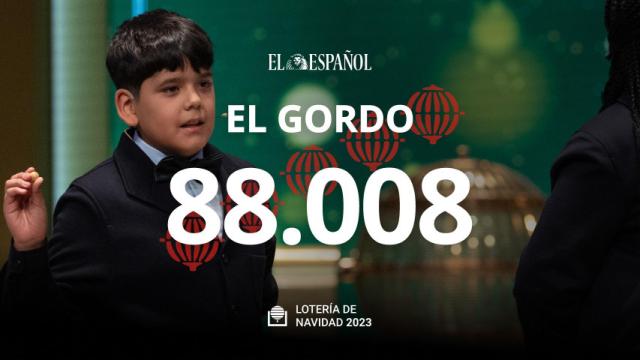 Este es el número del premio gordo de la Lotería de Navidad 2023