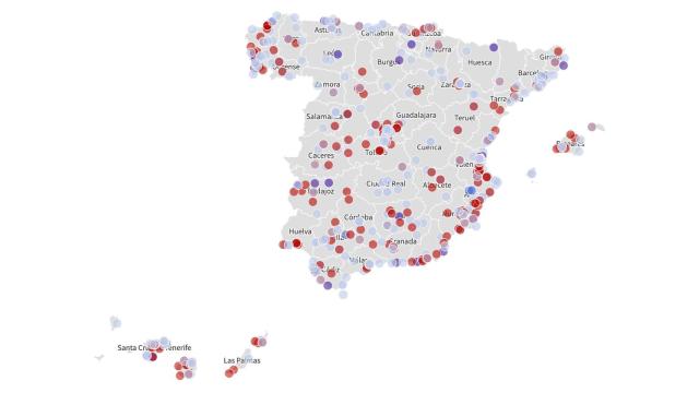 Estas son las localidades donde han tocado todos los grandes premios del sorteo de la Lotería de Navidad de 2023