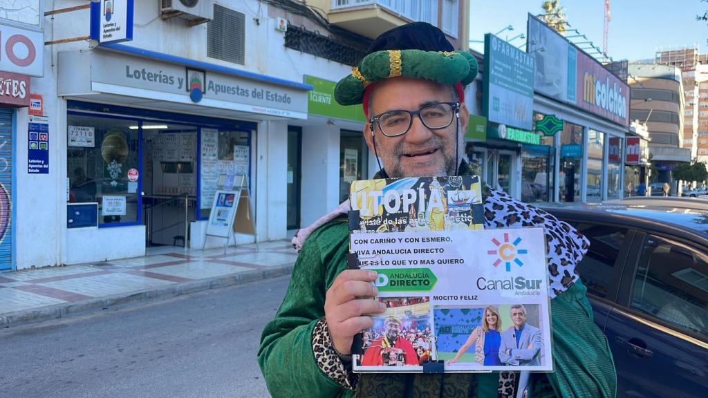 El Mocito Feliz, este viernes en Málaga.
