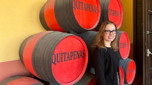 Marta Suárez es la gerente de Bodegas Quitapenas.