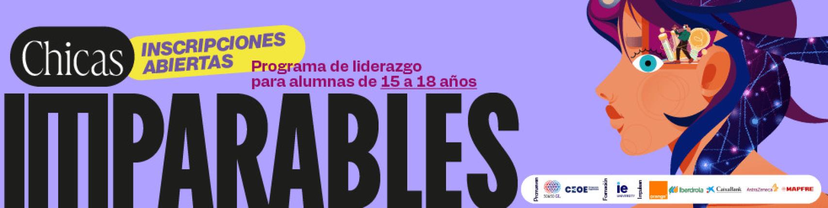 Cartel Chicas Imparables.