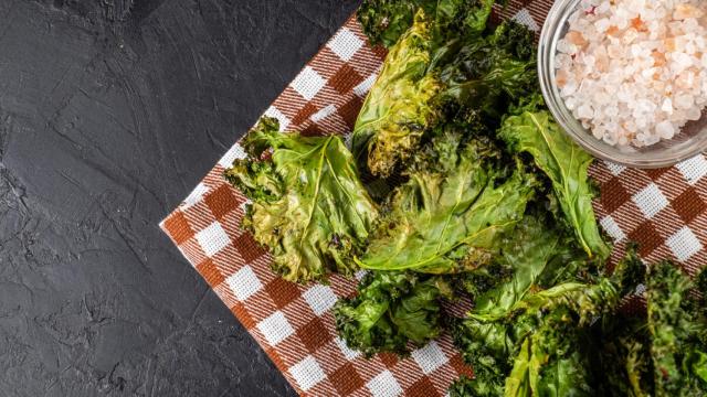 Detalle de col rizada.