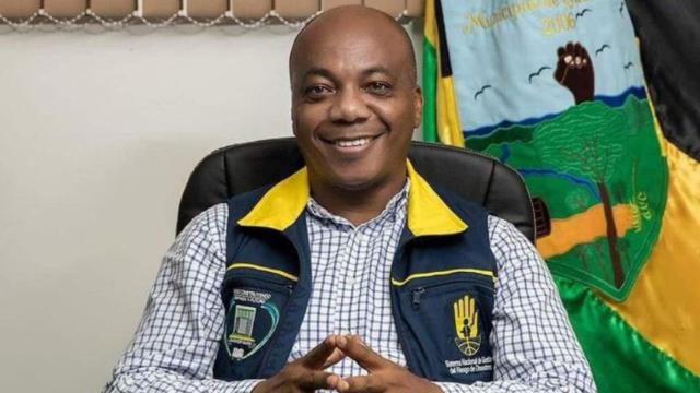 Elmer Abonía Rodríguez, alcalde de la localidad colombiana de Guachené (Colombia).