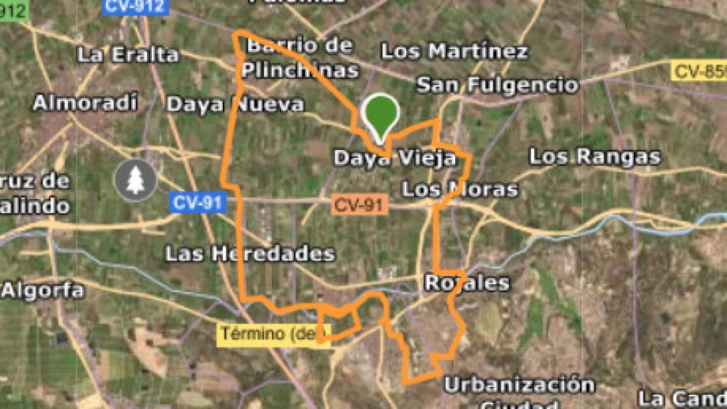Mapa del recorrido.