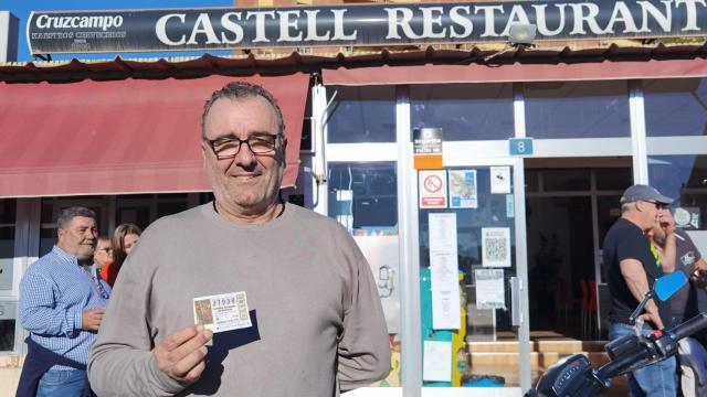 Juan Carlos López es uno de los dos hermanos que reparte 35 millones a Alicante con sus dos restaurantes.