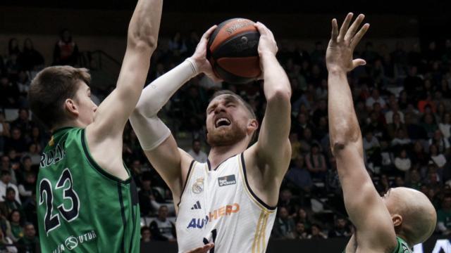 Musa entra a canasta en el partido ante el Joventut