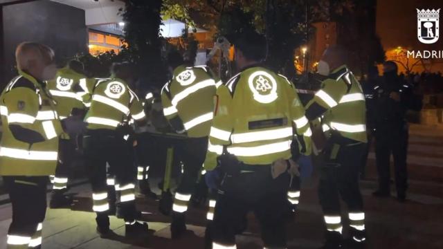 Imagen de archivo de Sanitarios del Samur.