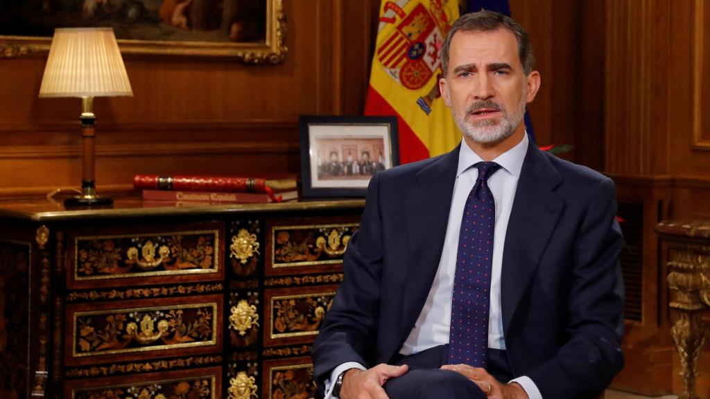 Discurso de Navidad del rey en 2019.