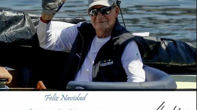 Christmas enviado por el rey emérito Juan Carlos I.