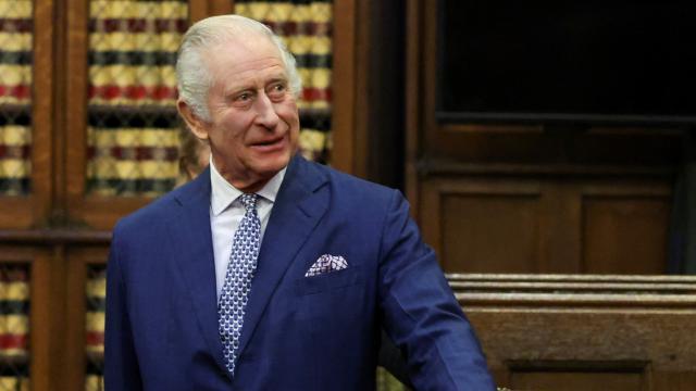 El rey Carlos III en un evento reciente.