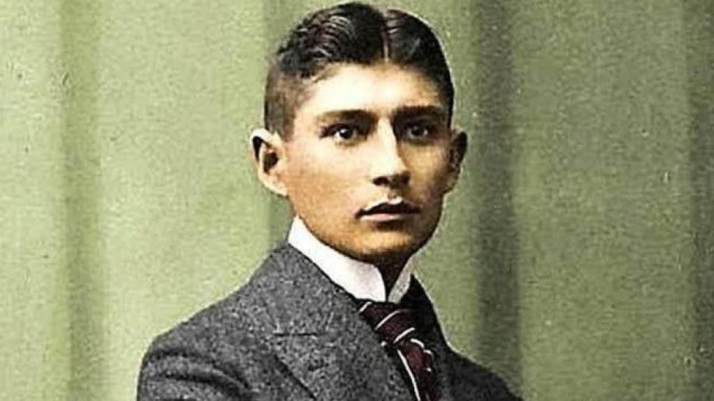 Franz Kakfa fotografiado por Sigismund Jacobi en 1906