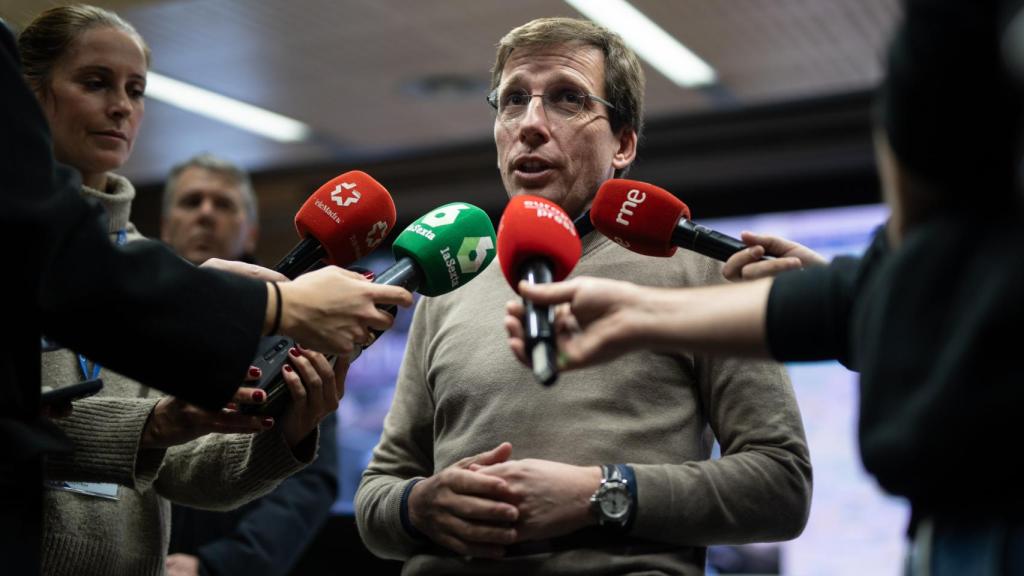 El alcalde de Madrid, José Luis Martínez-Almeida, este 24 de diciembre.