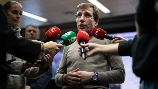 El alcalde de Madrid, José Luis Martínez-Almeida, este 24 de diciembre.