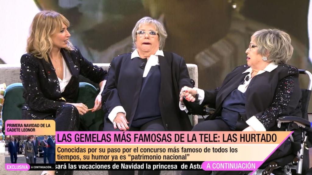 Teresa y Fernanda Hurtado en 'Fiesta'.