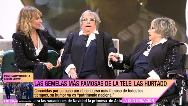 Teresa y Fernanda Hurtado en 'Fiesta'.