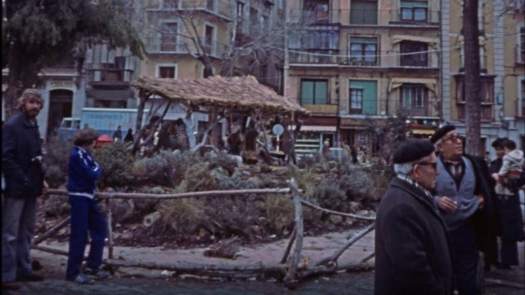 Belén de Zocodover de Toledo en 1977. Foto: Toledo Olvidado / Peter Laurence.