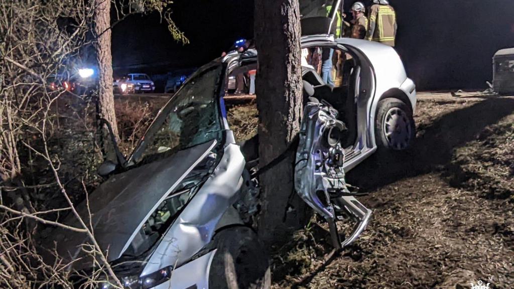Accidente en Quintanar de la Sierra