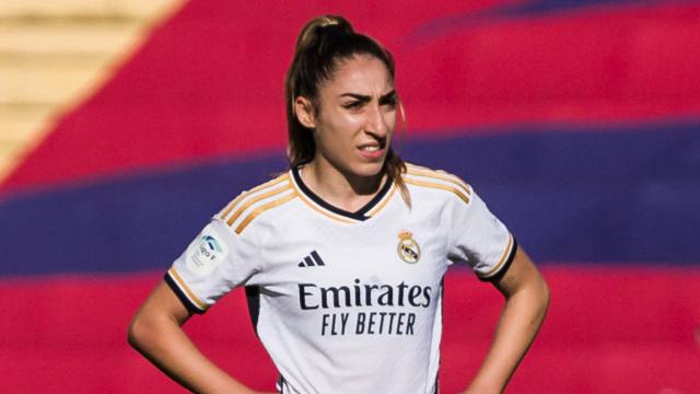 Olga Carmona, con el Real Madrid Femenino