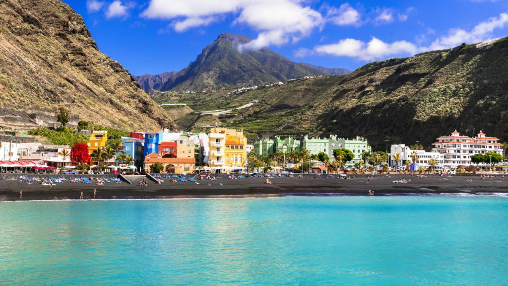 Las aguas turquesas de La Palma.