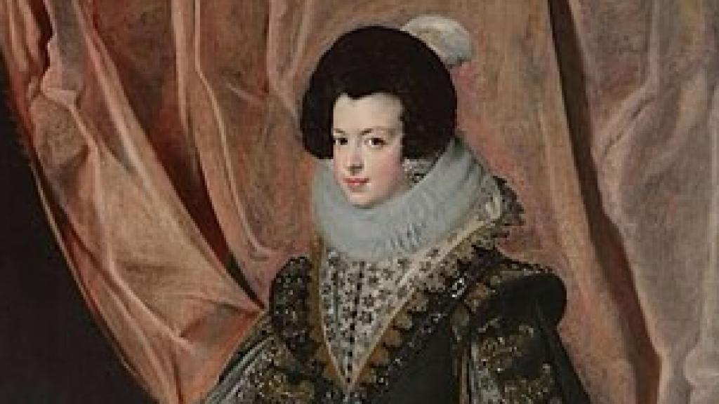 Retrato de Isabel de Borbón, 1632, por Diego Velázquez, Nueva York, colección particular.