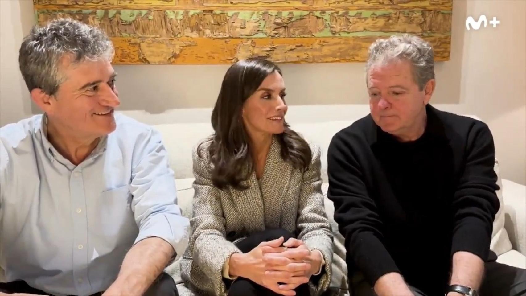 Movistar+ reúne a Gomaespuma y la reina Letizia.