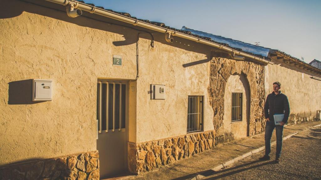 El lugar, antes de convertirse en albergue