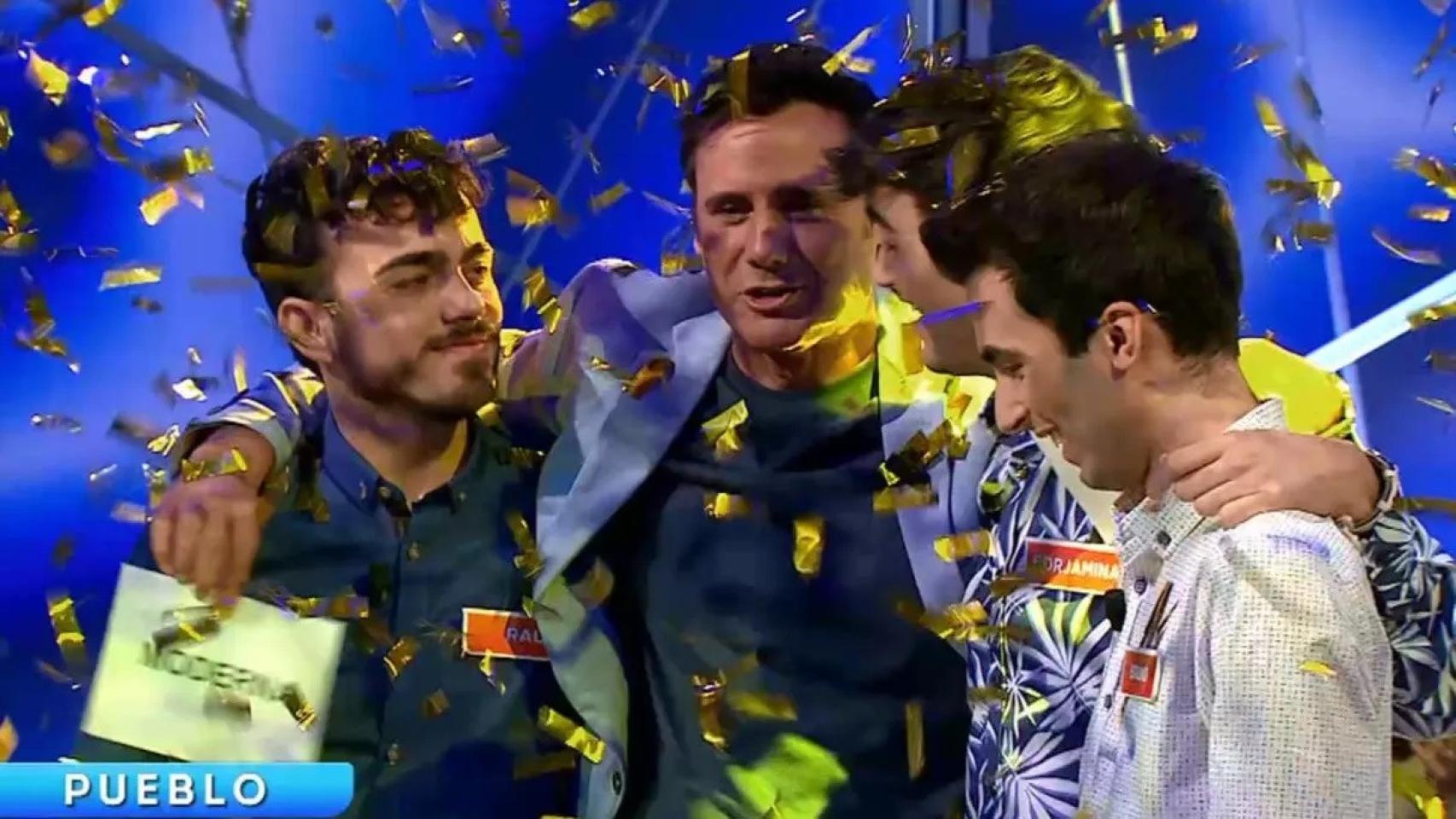 Los Mozos de Arousa en ‘Reacción en cadena’.