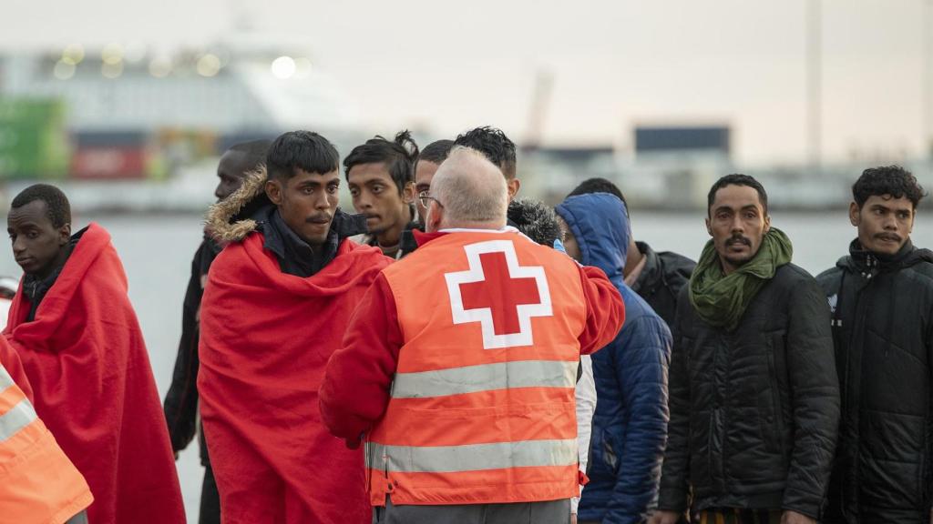 Rescate de 51 migrantes de origen subsahariano.