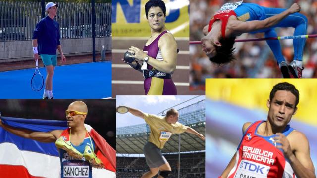 Algunos de los deportistas de élite que han elegido Alicante para entrenar.