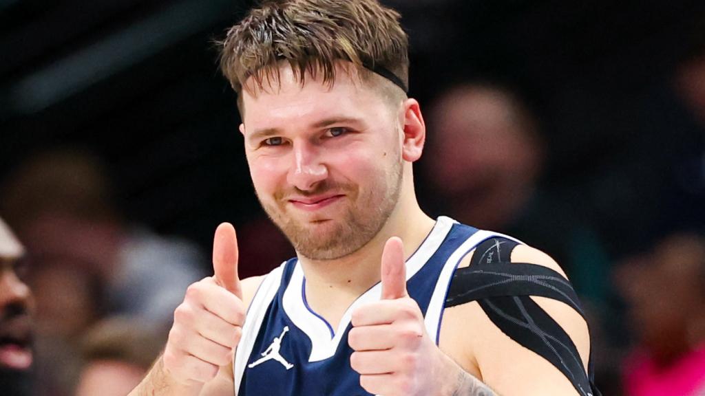 Luka Doncic, con los Dallas Mavericks