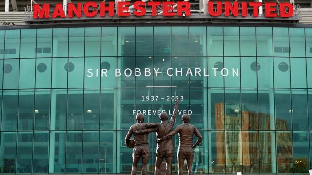 Parte exterior de Old Trafford.