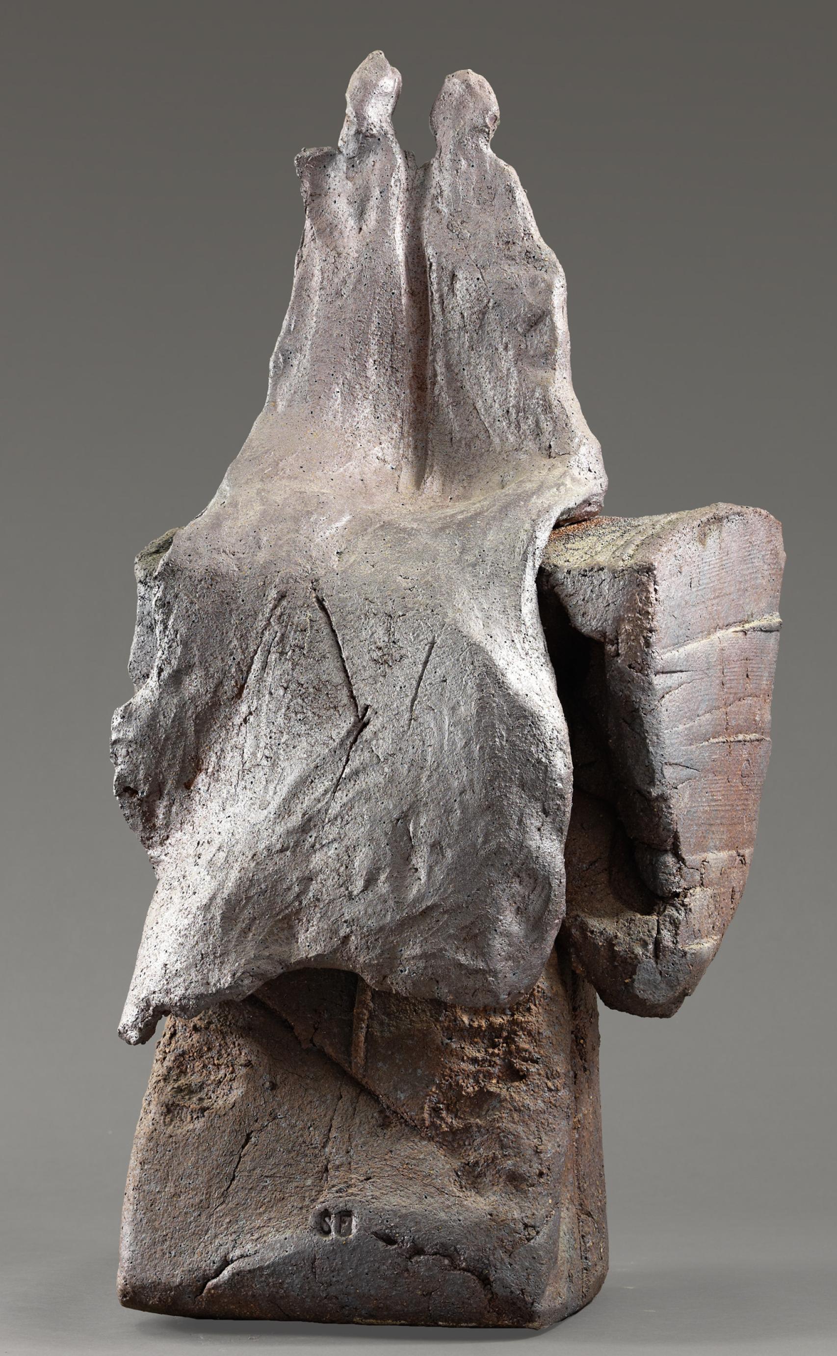 Simone Fattal: 'Seated Copuple', 2012. Foto: Cortesía de la artista / François Fernandez