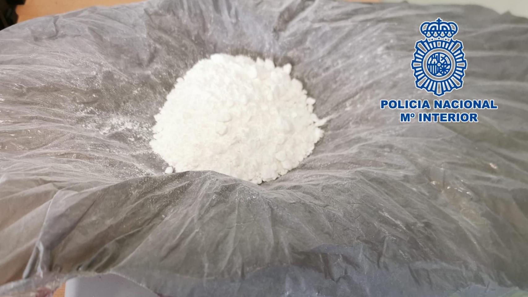 Cocaína intervenida. Foto: Policía Nacional.