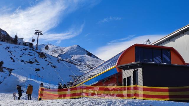 Las estación de esquí de Valgrande-Pajares, en Asturias.