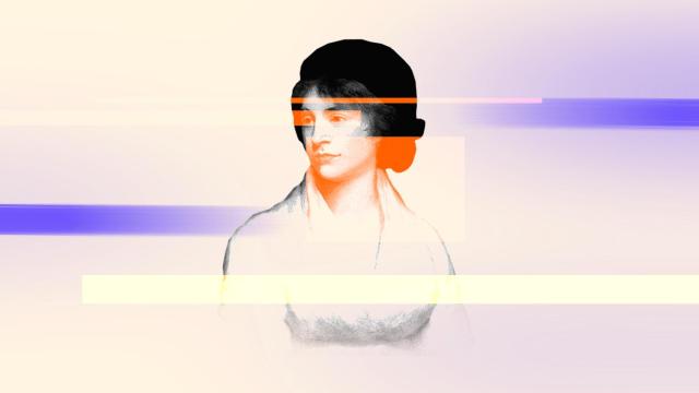 Ilustración de Mary Wollstonecraft.