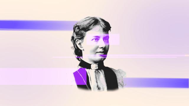 Ilustración de Sofía Kovalévskaya.